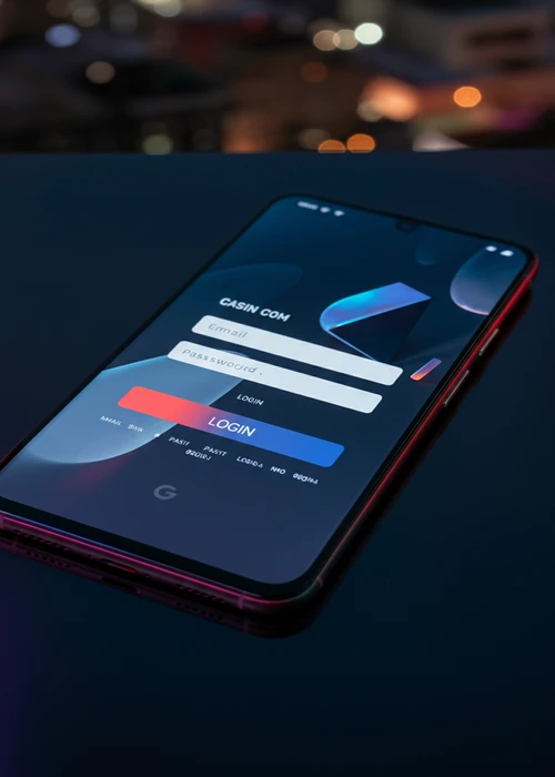 Illustration of a player dashboard screen at 333 Casino, showcasing balance, game history, and responsible gaming settings.